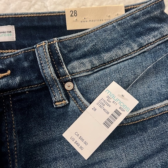 NWT KanCan Midrise Shorts - Picture 2 of 12